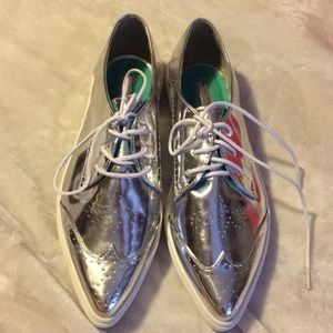 Mark Silver Oxfords